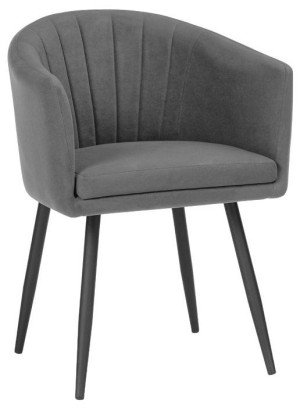 Стул Валета (черный  темно-серый 590x570x830)