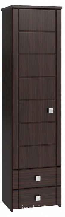 Шкаф для белья Изабель ИЗ-63К (орех темный орех темный  550x450x2106)