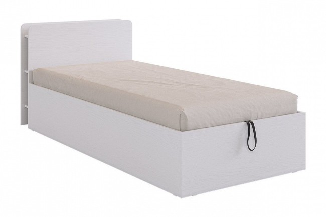 Кровать односпальная Юниор (белое дерево 2178x944x805) Кровать односпальная Юниор (белое дерево 2178x944x805)