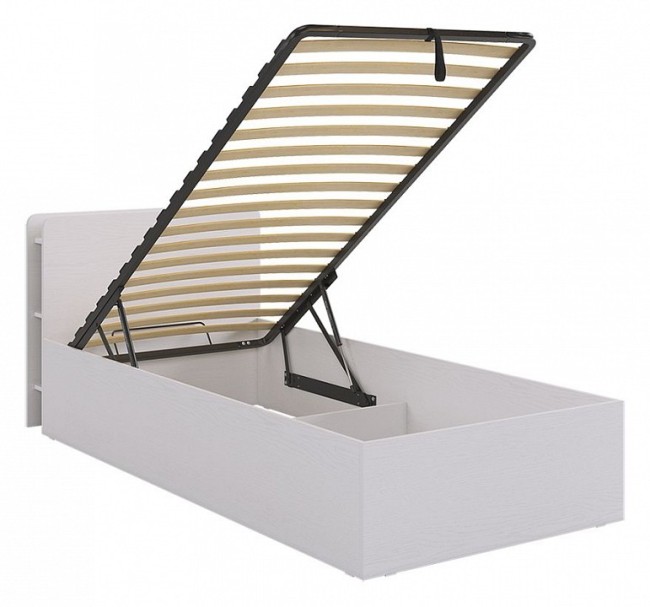 Кровать односпальная Юниор (белое дерево 2178x944x805) Кровать односпальная Юниор (белое дерево 2178x944x805)