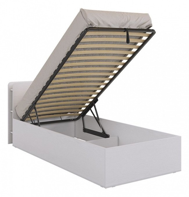 Кровать односпальная Юниор (белое дерево 2178x944x805) Кровать односпальная Юниор (белое дерево 2178x944x805)