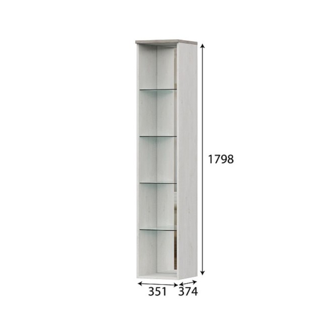 Витрина навесная Александрия НД-102