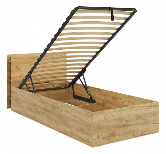 Кровать односпальная Юниор (дуб крафт золотой   2178x944x805)