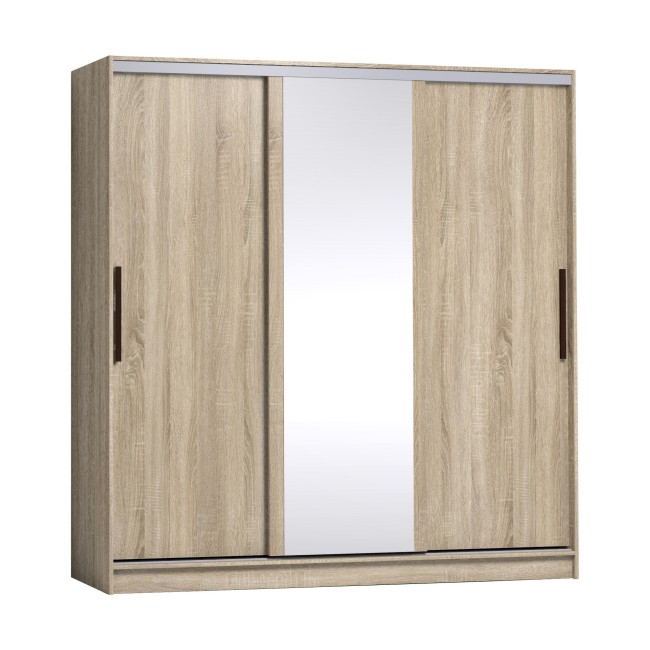 Шкаф-купе с зеркалом Strike 2000 Сонома Шкаф-купе с зеркалом Strike 2000 Сонома