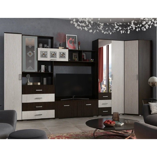 Шкаф 2-х дверный Белла, венге