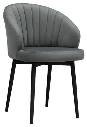 Стул Бэнбу (черный  серый MR-11 570x480x800)