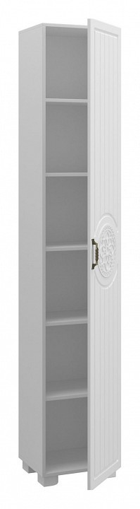 Шкаф для белья Монблан МБ-22К (белое дерево белое дерево  400x366x2200)