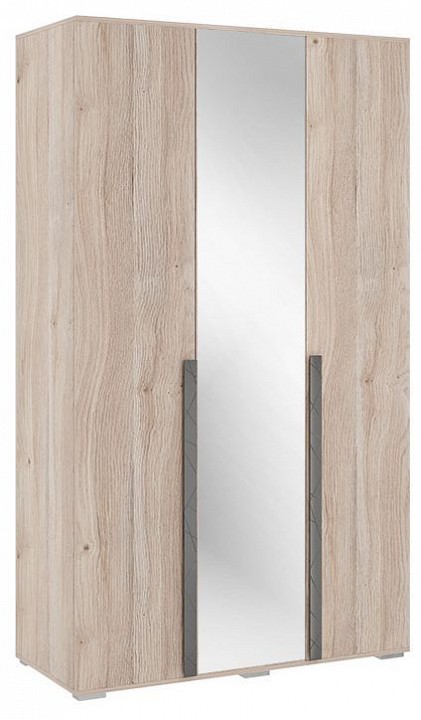 Шкаф платяной Лайк 05.02 (дуб мария графит, дуб мария  1200x550x2100)