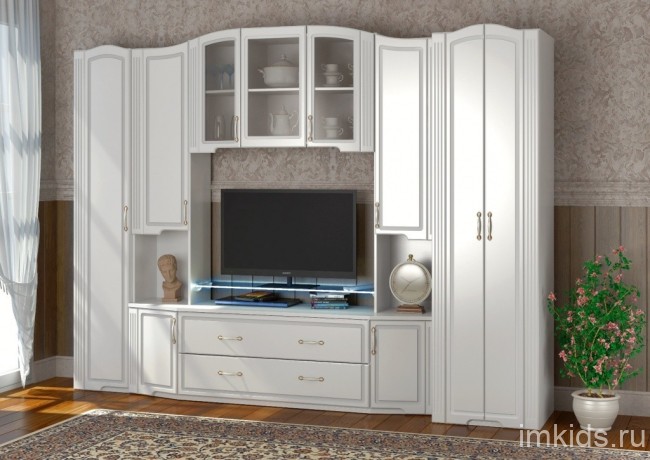 32 Шкаф-пенал ПРАВЫЙ Виктория