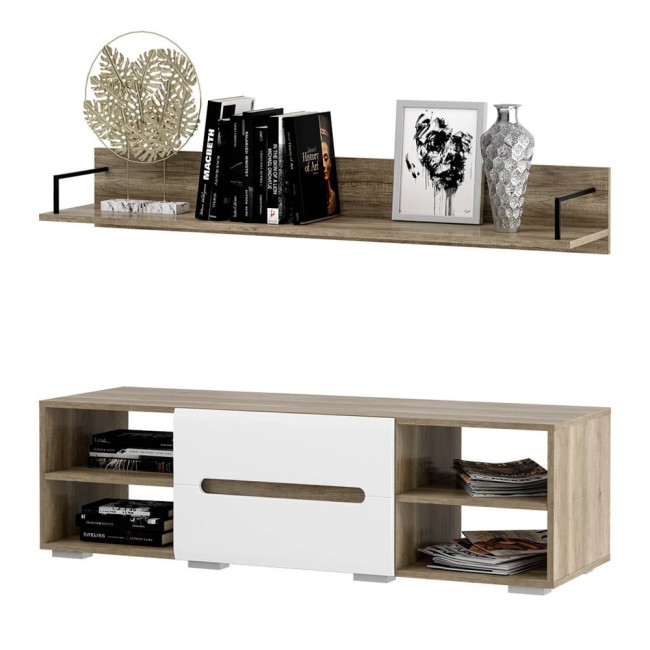 Гостиная Наоми. Комплект 5, белый глянец Гостиная Наоми. Комплект 5, белый глянец