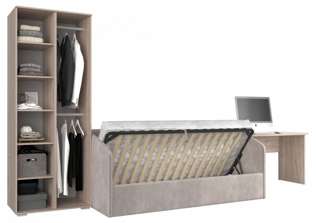 Набор для детской Лайк КД2 (дуб мария дуб мария, какао капучино )