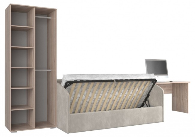 Набор для детской Лайк КД2 (дуб мария дуб мария, какао капучино )