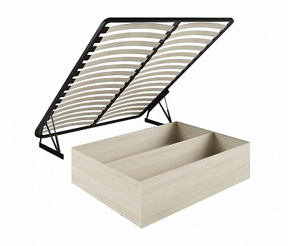 Кровать с подъемным механизмом Теана 160х200, ясень анкор темный