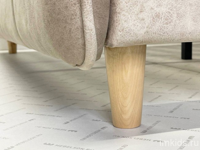 Кровать двуспальная Грета ( песок алькантара 2130x1820x1040) Кровать двуспальная Грета ( песок алькантара 2130x1820x1040)