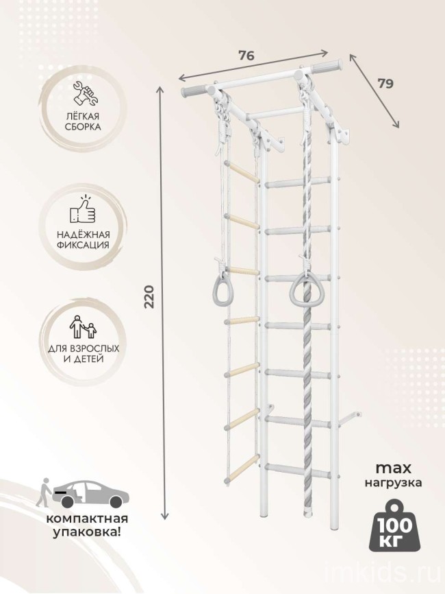 Детский спортивный комплекс "DSK 1.0" Pastel