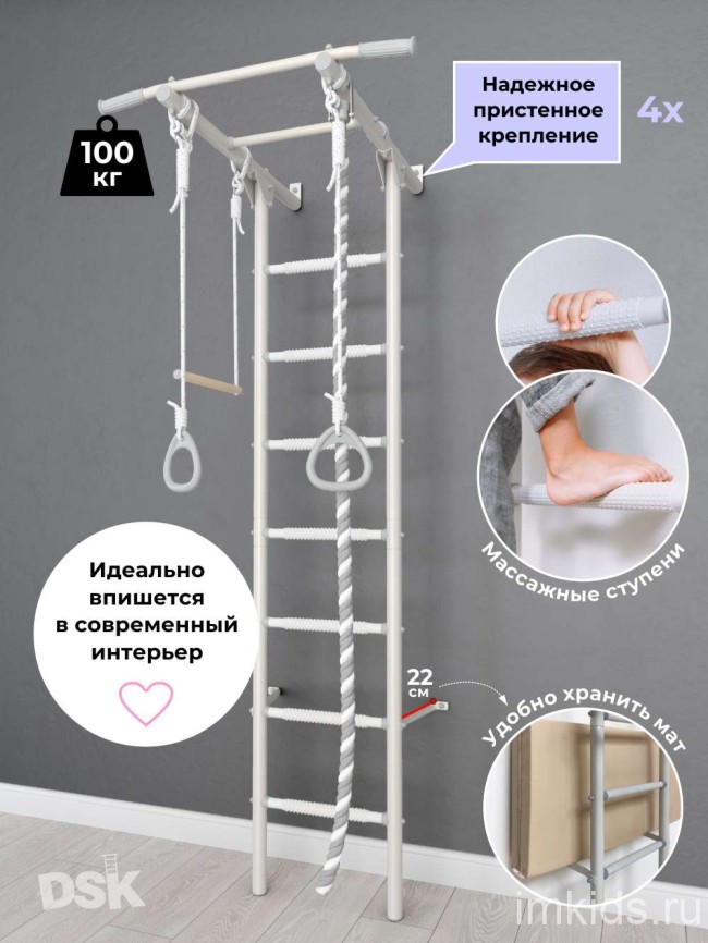 Детский спортивный комплекс "DSK 1.0" Pastel