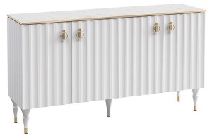 Тумба Лоренсо (белый белый  1560x400x860)