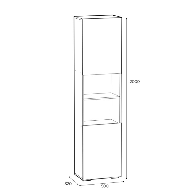 Пенал открытый Вирола ПО-500 Пенал открытый Вирола ПО-500