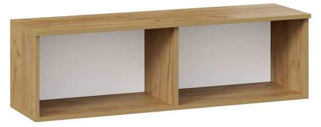 Полка навесная Хилтон (дуб крафт золотой графит  1102x324x328)