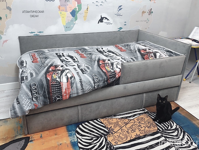 Детский мягкий диван кровать MONO