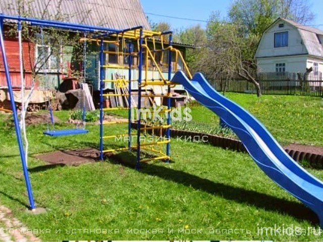 VERESK "Непоседа-Дачник", модель №3 с горкой 3 м. 