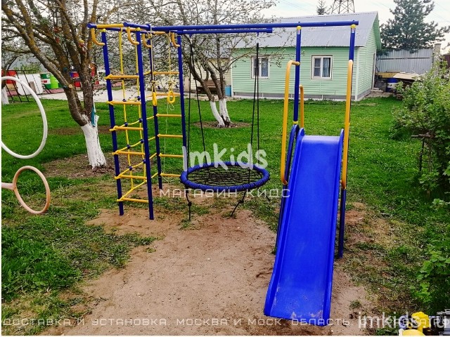 VERESK "Непоседа-Дачник", модель №3 с горкой 3 м. 