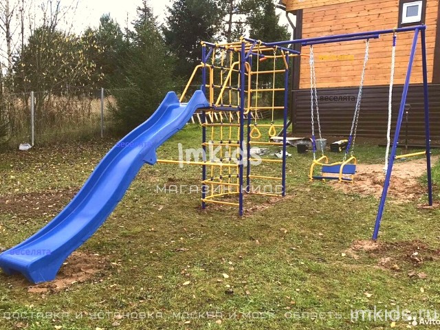 VERESK "Непоседа-Дачник", модель №3 с горкой 3 м. 