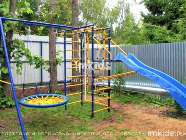 VERESK "Непоседа-Дачник", модель №3 с горкой 3 м. 