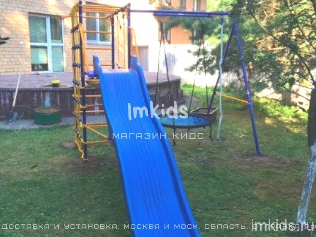 VERESK "Непоседа-Дачник", модель №3 с горкой 3 м. 