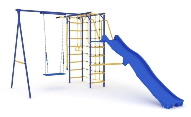 VERESK "Непоседа-Дачник", модель №3 с горкой 3 м. 