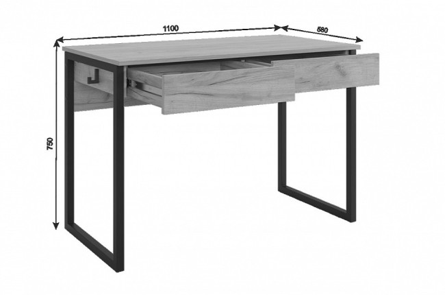 Стол письменный Юниор (белое дерево, белый муар белое дерево 1100x580x750) Стол письменный Юниор (белое дерево, белый муар белое дерево 1100x580x750)