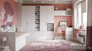 Гарнитур для детской Марли (белый белый  )