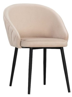 Стул Сутгайн (черный  бежевый MR-26 590x610x810)