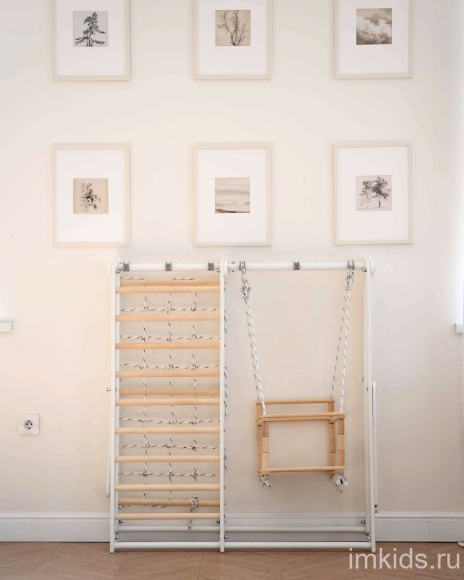 ДСК "DSK Детский игровой комплекс напольный" (11.03.20.04) дерево/белый