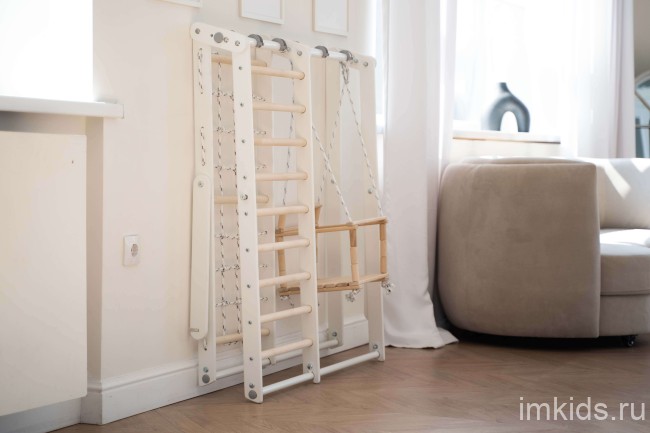 ДСК "DSK Детский игровой комплекс напольный" (11.03.20.04) дерево/белый