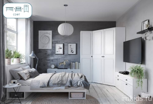 Комплект комнаты с мебелью "Софт"