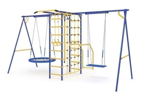 VERESK "Непоседа-Дачник", модель № 3 - с двумя качелями  (без горки)