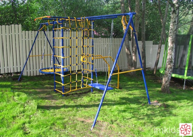 VERESK "Непоседа-Дачник", модель № 3 - с двумя качелями  (без горки)