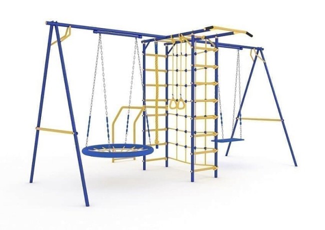 VERESK "Непоседа-Дачник", модель № 3 - с двумя качелями  (без горки)