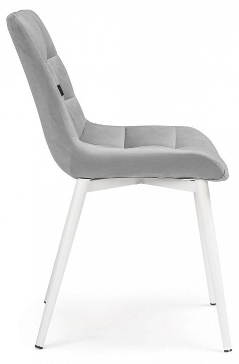 Стул Алст (белый  светло-серый velutto 12 500x620x830)