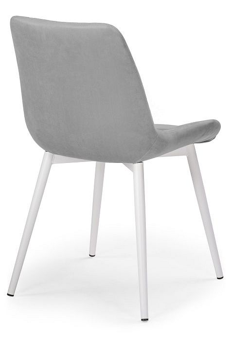 Стул Алст (белый  светло-серый velutto 12 500x620x830)