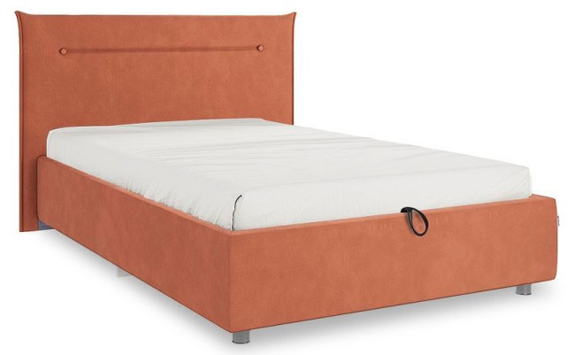 Кровать полутораспальная Альба (  персик 2140x1480x1050)