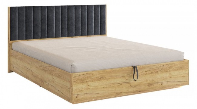 Гарнитур для спальни Адам К2 (дуб крафт золотой графит грей алькантара )