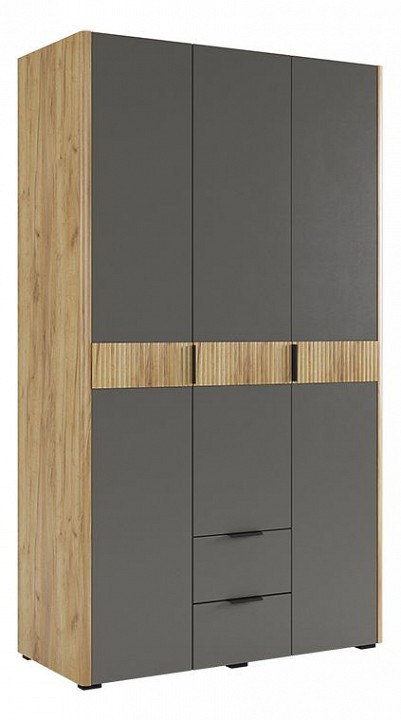 Гарнитур для спальни Адам К2 (дуб крафт золотой графит грей алькантара )