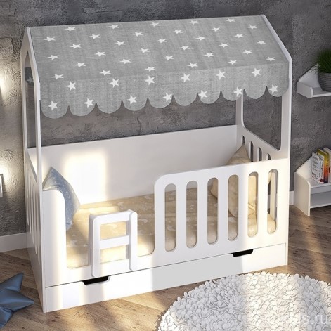 Кровать домик "Сказка" с ящиком