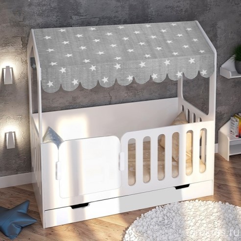 Кровать домик "Сказка" с ящиком