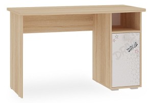 Стол письменный Энерджи (дуб сонома белый с рисунком  1200x600x750)
