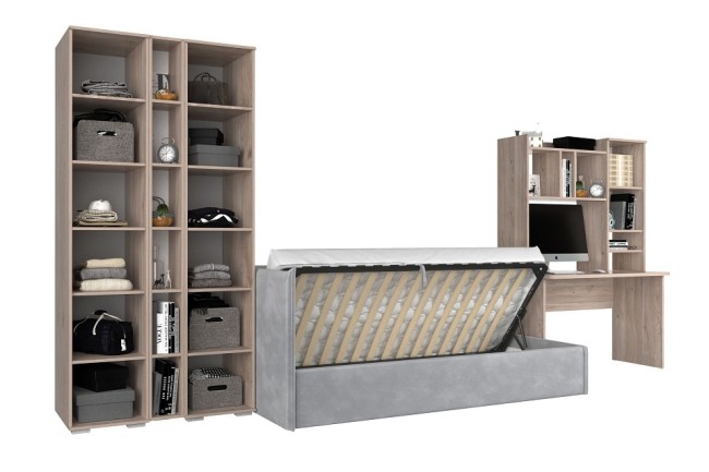 Гарнитур для детской Лайк К44 (дуб мария галька, дуб мария галька )