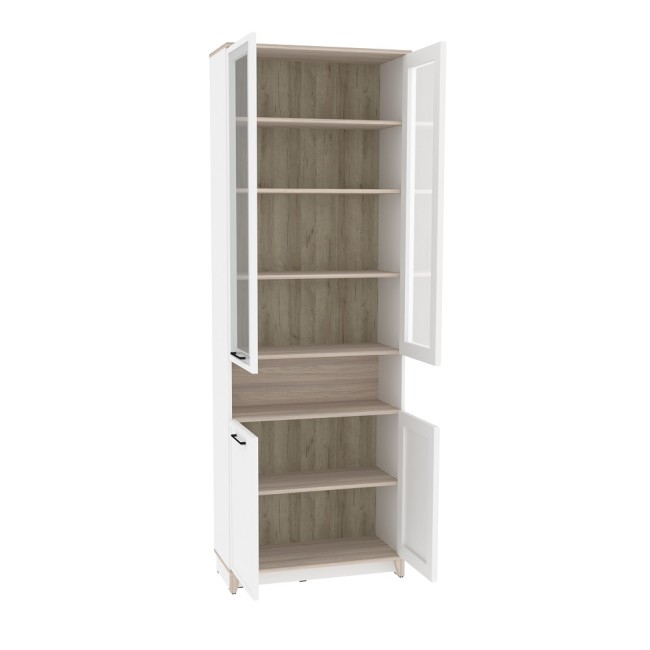 Шкаф книжный Аурелио 7, белый