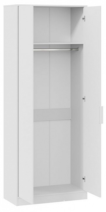 Шкаф платяной Марли (белый белый  840x407x2132)
